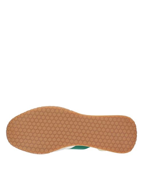 Sneakers in camoscio tessuto e gomma KEH NOO | S00KM9313BIANCO-VERDE